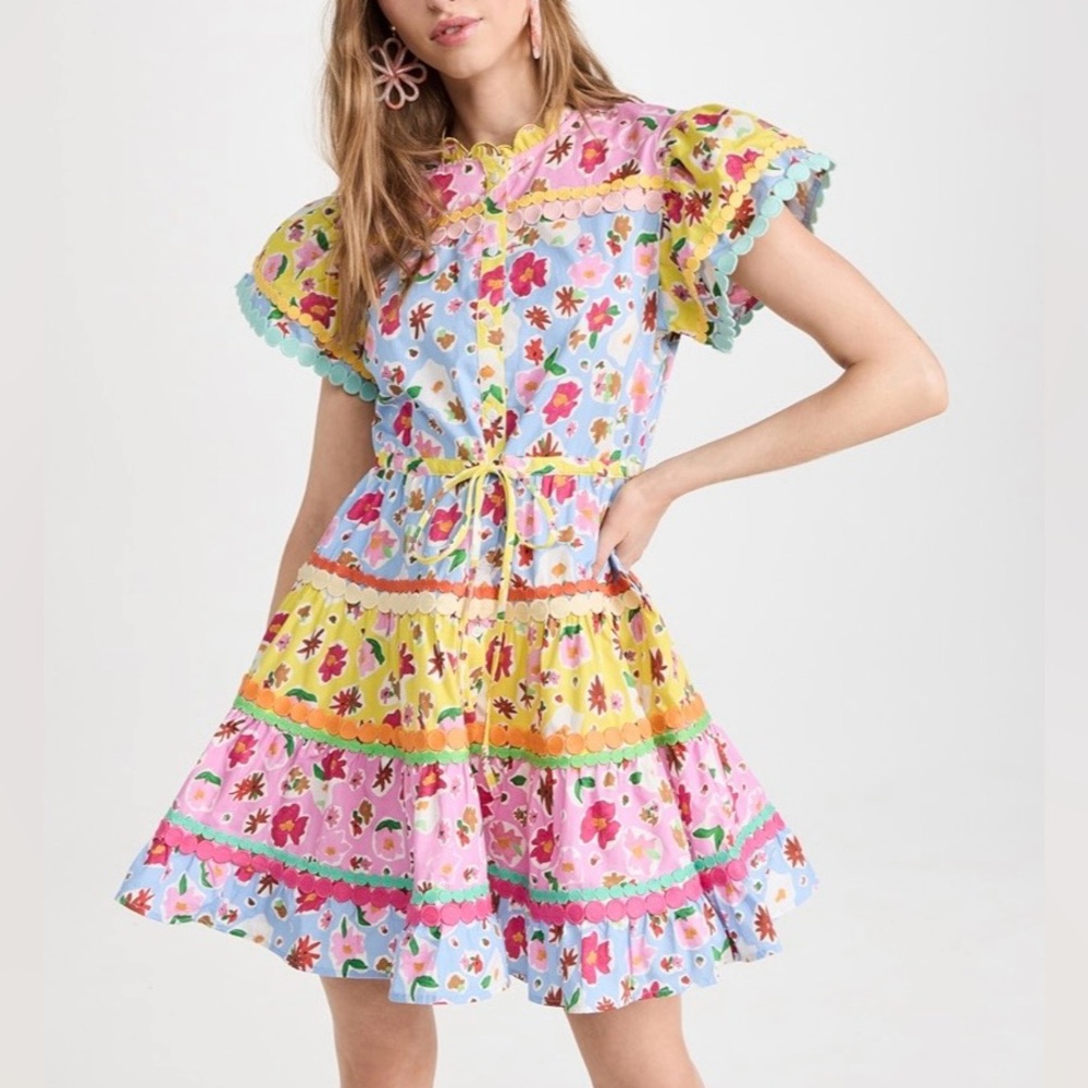 Celia B Aventurine Mini Dress